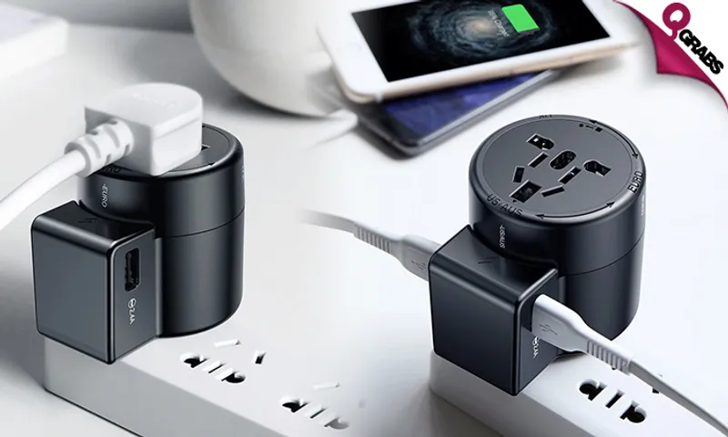 Baseus Rotating Universal Travel Adapter!